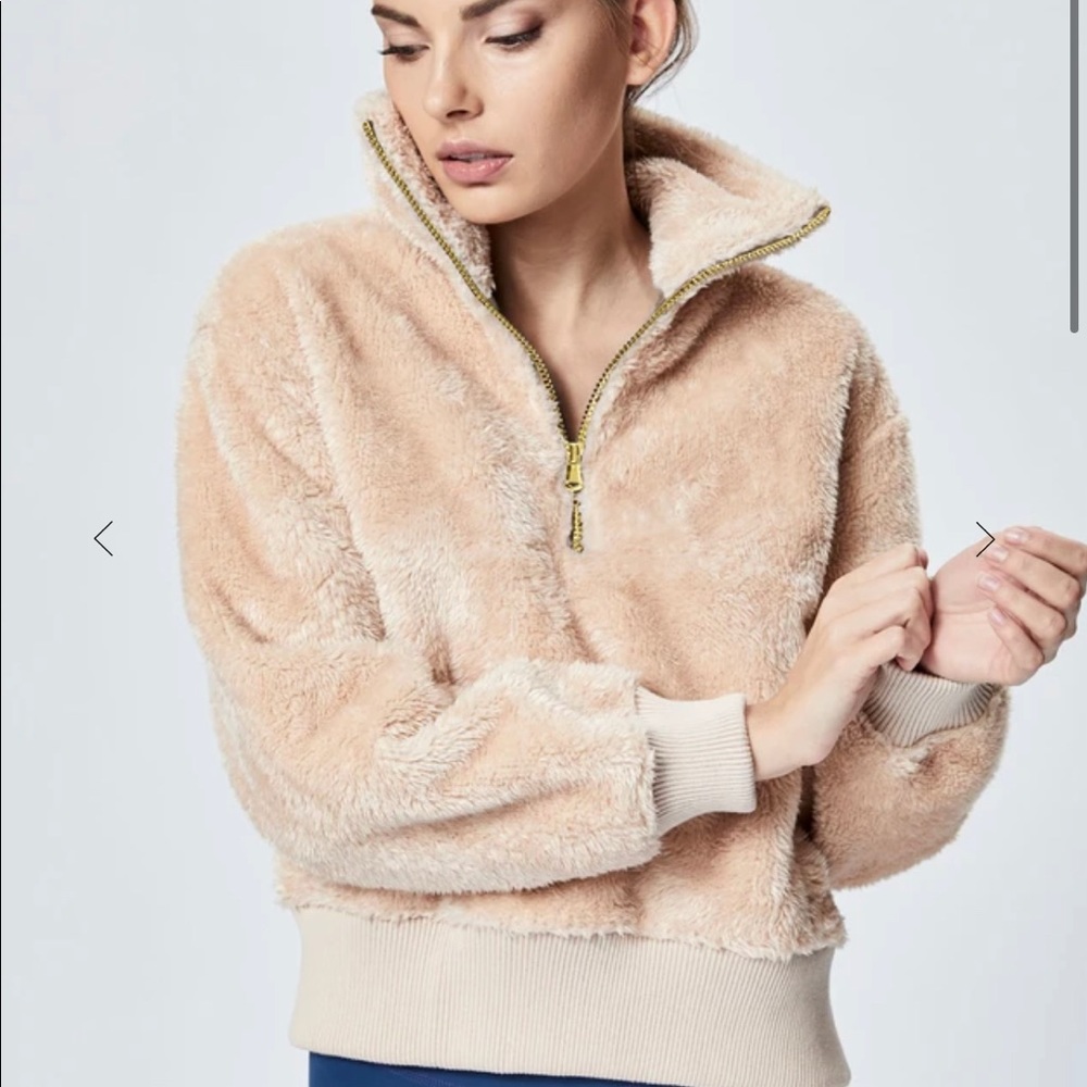 COPY - Varley Duray front zip pullover